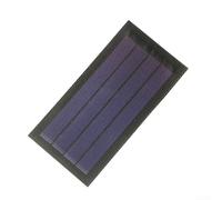 TDCuizent Panneau solaire flexible en silicone amorphe 1 W 6 V Module à couche mince enroulable pour projets de bricolage, chargement de batterie et solutions d'alimentation de camping