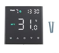 TDCuizent Thermostat programmable WiFi intelligent avec commande vocale pour Alexa Google Home pour chauffage au sol, systèmes d'eau, chaudières à gaz, retardateur de flamme, programmation à distance