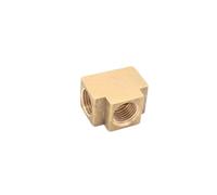 Té 3 Voies Laiton Femelle 1/8" à 3/8" | Té 3 Voies Laiton Égal Femelle for 1/8" 1/4" 3/8" Filetage Graissage(1/4")