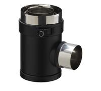 Té 80/130 PGI poële granules bois noir gra ral 9030 TE 80/130 PGI POUJOULAT - 37080750NOIR
