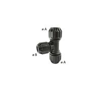 Té 90° réduit PE Compression Codital Ø32-25 de Codital - Raccord PE compression