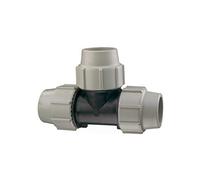 té à 90 degrés - egal -pour tube pe - diamètre 32 mm - plasson 704032