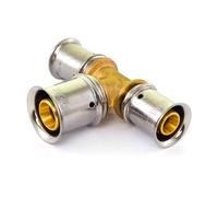 Té à sertir réduit 25-16-25 mm pour tube multicouche - G2F25041 MULTITUBO