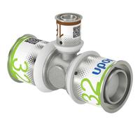 Pièce en T Uponor S-Press PLUS 1070580 32 x 16 x 32 mm, réduite