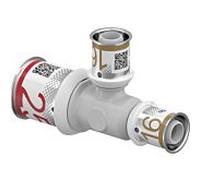 Té à sertir Uponor S-Press PLUS 1039953 25 x 16 x 16 mm, réduit, PPSU