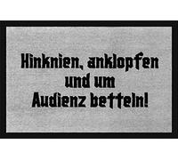 Te aus Polypropylen und Rutschfester Gummi-Unterse - Hinknien,Anklopfen und Um Audienz Betteln Fußmat [Import]