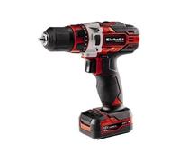 Einhell Perceuse-visseuse sans fil TE-CD 12/1 Li 12 V, 2 vitesses, LED, 2x2,0 Ah Li-Ion