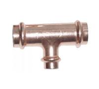 Viega Profipress Té réduit Modèle 2418 SC-Contur Cuivre 28 x 18 x 28 mm