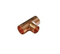 Te Droit Reduit Cuivre Triple Femelle - 130 Cu
