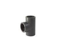 Té égal 90° F / F / F en PVC à coller - 63mm-63mm