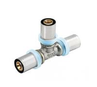 Té égal à sertir pour tube multicouche diamètre 50 mm RBM