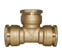 Té égal laiton SUMO 50mm pour tube PE Pronorm