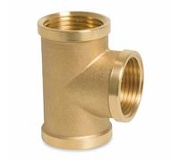 Té en Laiton 3/8" Femelle : Raccord Fileté Durable pour Plomberie
