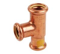 Té inégal à sertir 6130 Ø28-35-28 tube cuivre chauffage et sanitaire - THERMADOR 6130283528