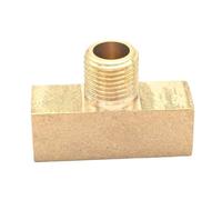 Té laiton bloc collecteur filtre | M8-M10 1/8 mâle-femelle égal kit(M8x1 Female-Male)