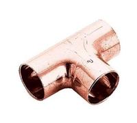 Té pied de biche FFF cuivre D40 - - RV5131040040040