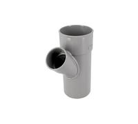 Té PVC 45 degré réduit MF 80/50/80