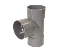 Té PVC - NICOLL - BL188 - 87°30 - 63mm - Raccord Femelle