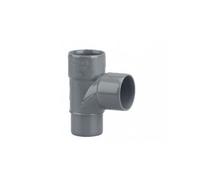 Té pvc pied de biche 90° mâle-femelle - WAVIN