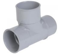 Té PVC pied de biche à 87°30 mâle / femelle - Ø 50 - TJ18 NICOLL