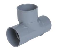 té pvc - pied de biche - mâle / femelle - 87 degrés30 - diamètre 50 mm - nicoll tj18