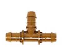 Té Rain Bird plastique 17 mm douille 3,5bar marron type XFF17