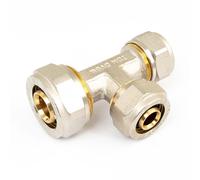 Té réduit à compression pour tube multicouche - diam 20-16-16 mm BOUTTÉ