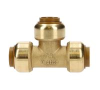 Té réduit triple femelles TECTITE CLASSIC pour tube cuivre D16 14 14 AALBERTS T130161414
