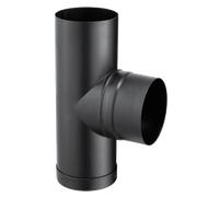 Té tampon émaillé noir mat Ø180 POUJOULAT TE TP 180 ENM - 58180955