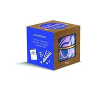 Tea Box Surprise Mes Petites Étoiles En Origami - Ce Coffret Contient : 1 Jolie Boîte À Thé En Métal, Des Bandes Pour Origami Et 1 Guide D'utilisation