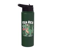 Tea Rex Dinosaure Boire du thé amusant Stainless Steel Insulated Water Bottle