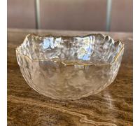 TEA SOUL | Bol en cristal avec bordure dorée pour la cérémonie du thé - Élégance et fonctionnalité pour une cérémonie parfaite du thé - Cristal véritable - 940 ml