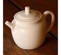 Tea Soul Théière Wen Dan en porcelaine blanche • Filtre intégré • Capacité 150 ml