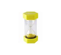 Teacher Created Resources Sablier de 3 Minutes en Plastique, Jaune