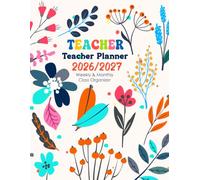 Teacher Lesson Planner: Monthly & Weekly Class Organizer | Grade and Record Books for Educators (July-June) | A complete tool to plan activities, ... and stay on top of your work, 8,5" x 11".