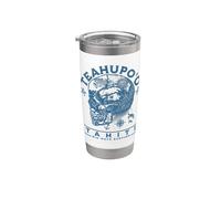 Teahupo'o Tahiti Big Wave Surfeur Swell Chaser Gobelet isotherme en acier inoxydable double paroi