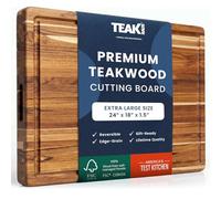 Teakhaus TH108 Planche à Découper Bois Multicolore 61 x 46 x 3,8 cm