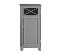 Teamson Home Armoire De Plancher Dawson avec 1 Porte Gris EHF-6834G
