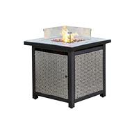 Teamson Home Braséro de Jardin à gaz extérieur HF25601BA-EU