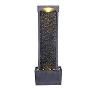 Fontaine De Jardin Avec Led Pomp, Teamson Home, Gris Noir