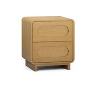 Teamson Home Tenley Table de Chevet Moderne à 2 tiroirs de 50,8 cm de Large avec tiroirs à Pousser pour Ouvrir, Rangement Polyvalent pour Chambre à Coucher pour Livres et Accessoires de Chevet, Style