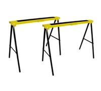 TEC HIT 504600 - JEU DE 2 TRETEAUX METALLIQUES PLIABLES capacité 150kg