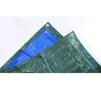 Tec Hit 890208 - Bâche légère spéciale stère de Bois 68g/m - 2x8m - Bleu/Vert
