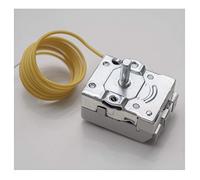 TECASA Thermostat de commande HVAC 5-75°C SPST/SPDT 1NO 2 pôles Sonde Ø : 3mm L: 165mm 16A Régulateur de Température pour Bain Marie, Chaudière