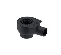 TECE 650001 Drainline Norm Tube de vidange amovible pour siphon rotatif à 360° Noir 17,5 cm