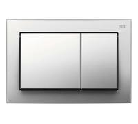 Tece Base bouton de chasse d'eau pour WC chrome brillant 9.240.701