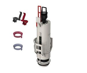 TECE 9820223 Valve de vidange A2 pour chasse d'eau standard avec siège de soupape, set de boulons et levier de commande Multicolore