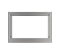 TECE Cadre de masquage 9240643 – métal mat pour WC, commande de chasse d'eau encastrée