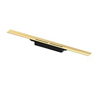 TECE douche match0 drainprofile 671002 1000 mm, optique or brossé / optique or brossé, largeur 55mm, PVD