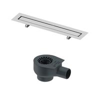 TECE drainline Corps d'encastrement pour caniveau de douche DN 70, 651500+650001,